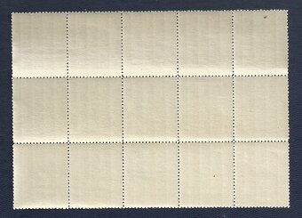 Známky, zbierka, bloky Zborov 1937, ČSR I - 6