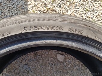 235/40 r19 letné pneumatiky 2ks Bridgestone - 6