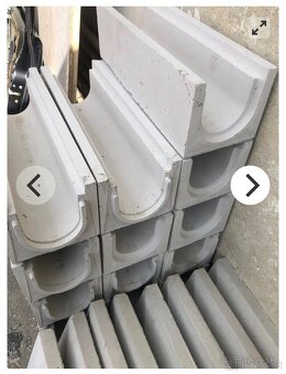 Vibrovane betonove odvodňovacie žľaby - 6