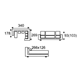 Sedacia súprava HAMILTON - l'avá - 6