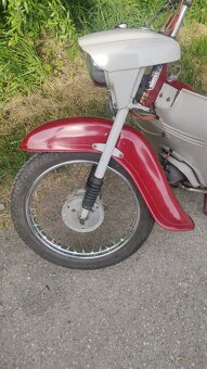 Jawa 20 v původním stavu. - 6