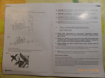 Predám elektrický kultivátor - 6