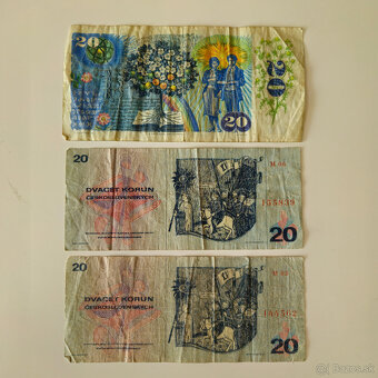 Československé staré bankovky - 6