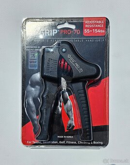 GD GRIP PRO 70 - posilňovač úchopu ruky, zápästia a prstov, - 6