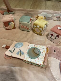 Little Dutch Hracia deka, drevená hrazda mix hračiek - 6