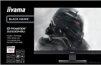LCD monitor 24" iiyama G-Master Black Hawk - 6