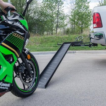 Nosič motorky na ťažné zariadenie - 6