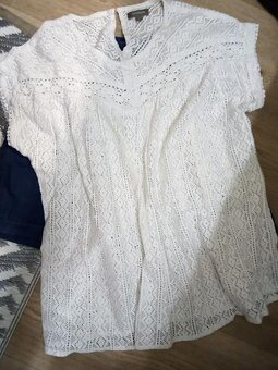 Nádherná značkova krajkovana blúzka - 6