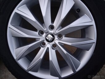 17"5x112 ET 45....215/55 R17 Seat Ateca zimná sada - 6