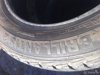 Predám letné Pneu 185/60 6/7mm - 6