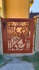 Vyrezávané vypalované dielce na plot, zábradlie, bránu - 6