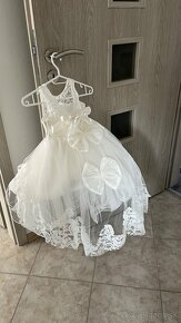 Krásne biele princeznovské šaty - 6