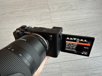 Sony Alpha a7C full frame v TOP stave - 6