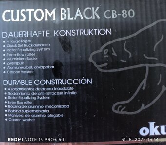 Okuma Custom Black CB-80 - 6