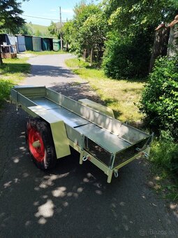 Predám vlečka, vozík príves za traktor Zetor malotraktor - 6