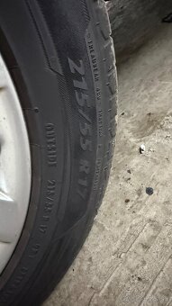 Alu disky+letne pneu Skoda - 6