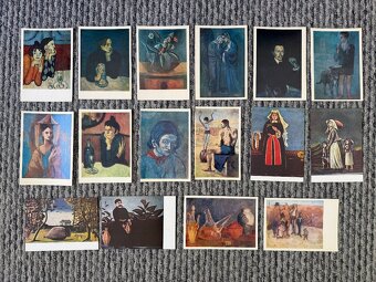 Pohľadnice obrazy, ilustrácie, folklór, príroda a iné 106ks - 6