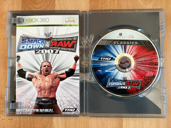 Originálne hry na xbox 360. NHL a Smack down 2007 - 6