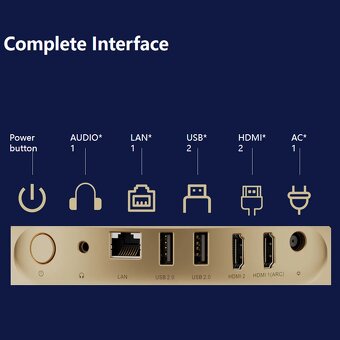 Projektor FENGMI VX 4K má 240 Hz obraz, 2500 ANSI - 6