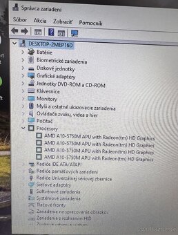 HP G1 455 / AMD A10-5750M / 4-jadro / 4GB RAM / 15.6" - 6