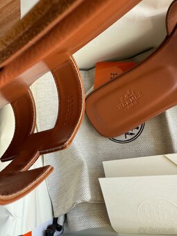 Hermes oran šľapky - 6