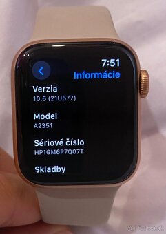 Hodinky - Apple Watch SE - 6