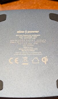 Bezdrôtová nabíjačka 15W AlzaPower - 6