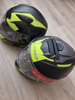 Predam motohelmu, motoprilbu LS2 STORM II, M, + HJC zdarma - 6