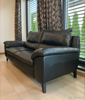 2x gauč a kreslo - KOŽA - 6