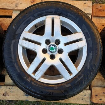 predám originálne elektróny vw golf 5x100 MADE IN AUSTRIA - 6