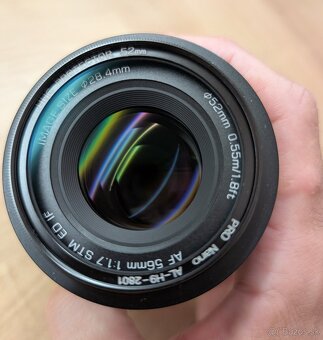 Viltrox 25mm f1.7 a 56mm f1.7 pre Fujifilm - 6