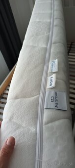Ikea hemnes bielo morena postel+rost+matrac - 6