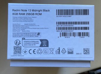 Xiaomi redmi note 13 8/256gb - 6