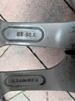 Originálne hliníkové disky Mazda R16, 5x114,3 - 6