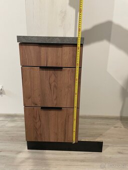 Coffee bar/kuchynske skrinky so suflikom a pracovnou doskou - 6