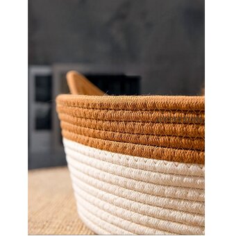 Pelech hniezdo – Biela s hnedou, veľkosť L- do 10 kg. - 6