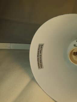 LAMPA STOLOVÁ / NOČNÁ – MALÁ - 6