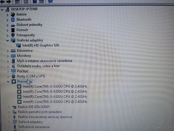 Lenovo Thinkpad T470 + Intel core i5 + 8gb ram + 500gb hdd - 6