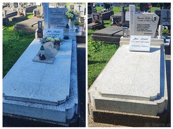 Čistenie hrobov, dosekávanie písma,zlatenie,rekonštrukcie po - 6