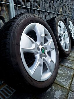 ORIGINÁL SADA DISKOV ŠKODA 5x100 R15 - 6