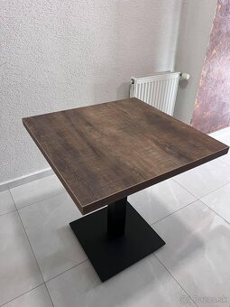 Predám kaviarenské stoly do barov , kaviarní - Všetko NOVE - 6