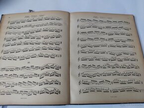 Stará kniha - hudba pre husle - 6