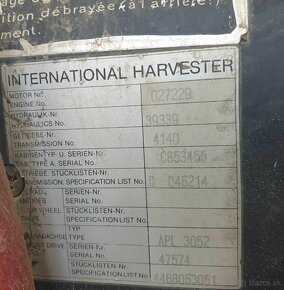 Predám traktor International 1255 XL - 6