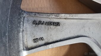 Predám Originálne Hliníkove Disky Škoda 18" Braga - 6