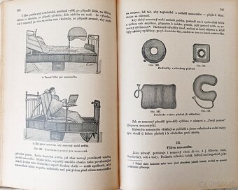Staré lékařské knihy "Přírodní léčba a domácí lékař", 1923 - 6