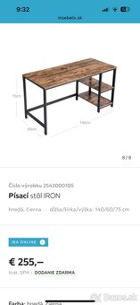 Pracovný stôl / Písací stôl - 6