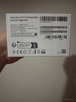 Xiaomi Redmi Note 12 Pro 5g - 6