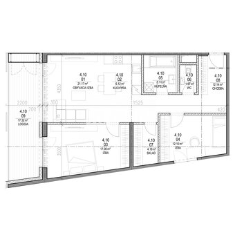 Exkluzívny 3izbový byt B27 BlueWave Riverside Piešťany-Banka - 6