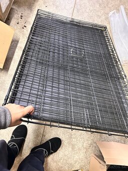 Klietka pre psa XXL - 2 kusy 75 x 120 x 80 cm - 6