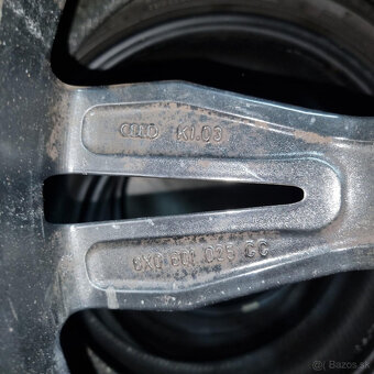AUDI disky 5x100 R18 7,5J ET37.5 - 6